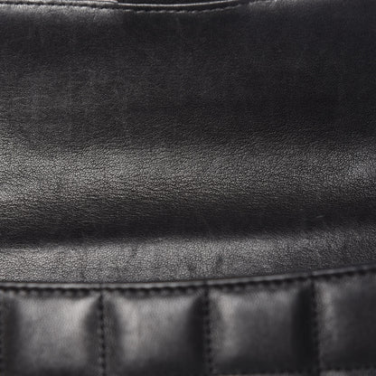 Chanel Lambskin Quilted Mini Chocolate Bar Camellia Flap Black 10 of 12