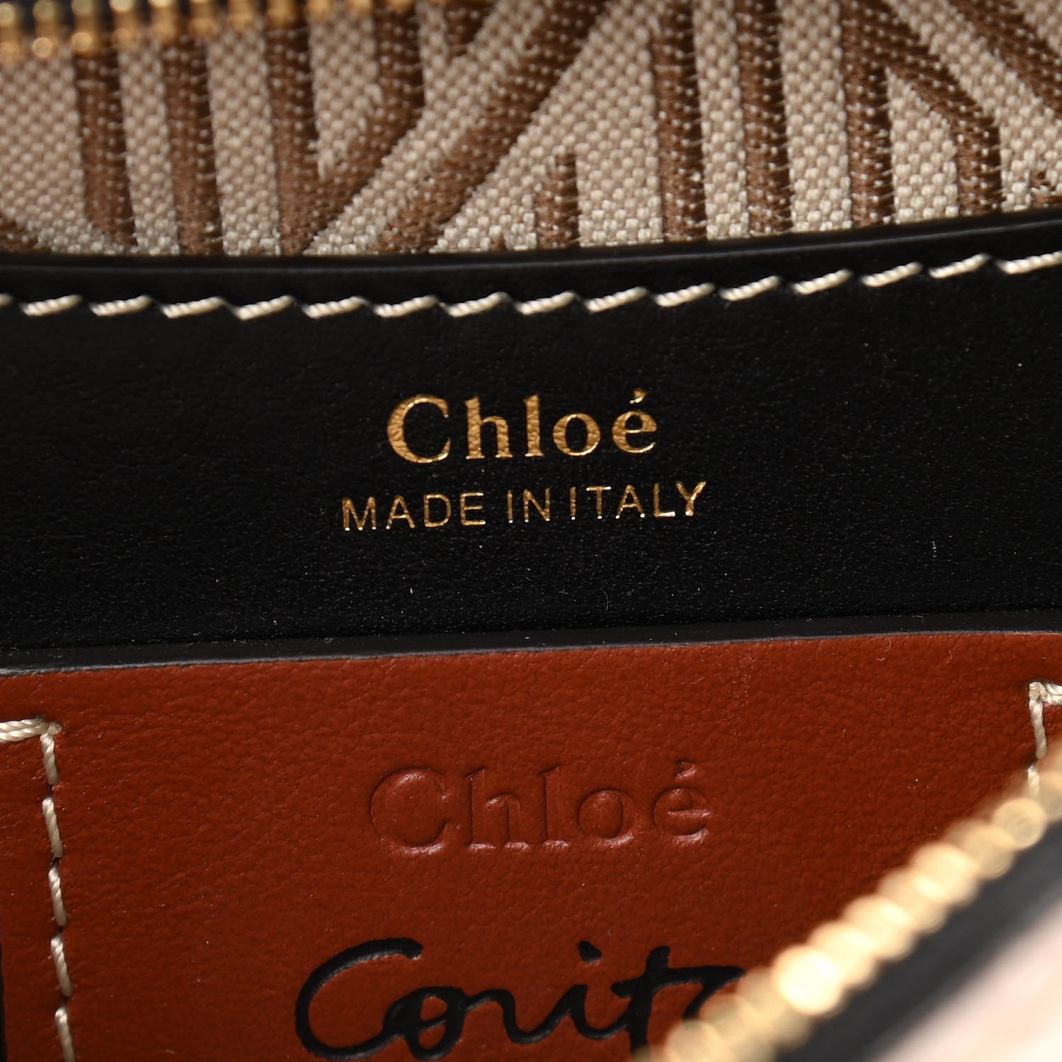 Chloe Corita Kent Print Grained Calfskin Mini Daria Bag 7 of 10