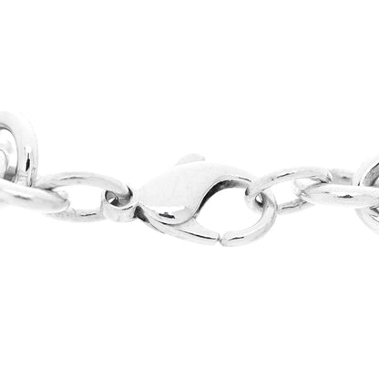 Tiffany Sterling Silver Heart Tag Charm Bracelet 4 of 5