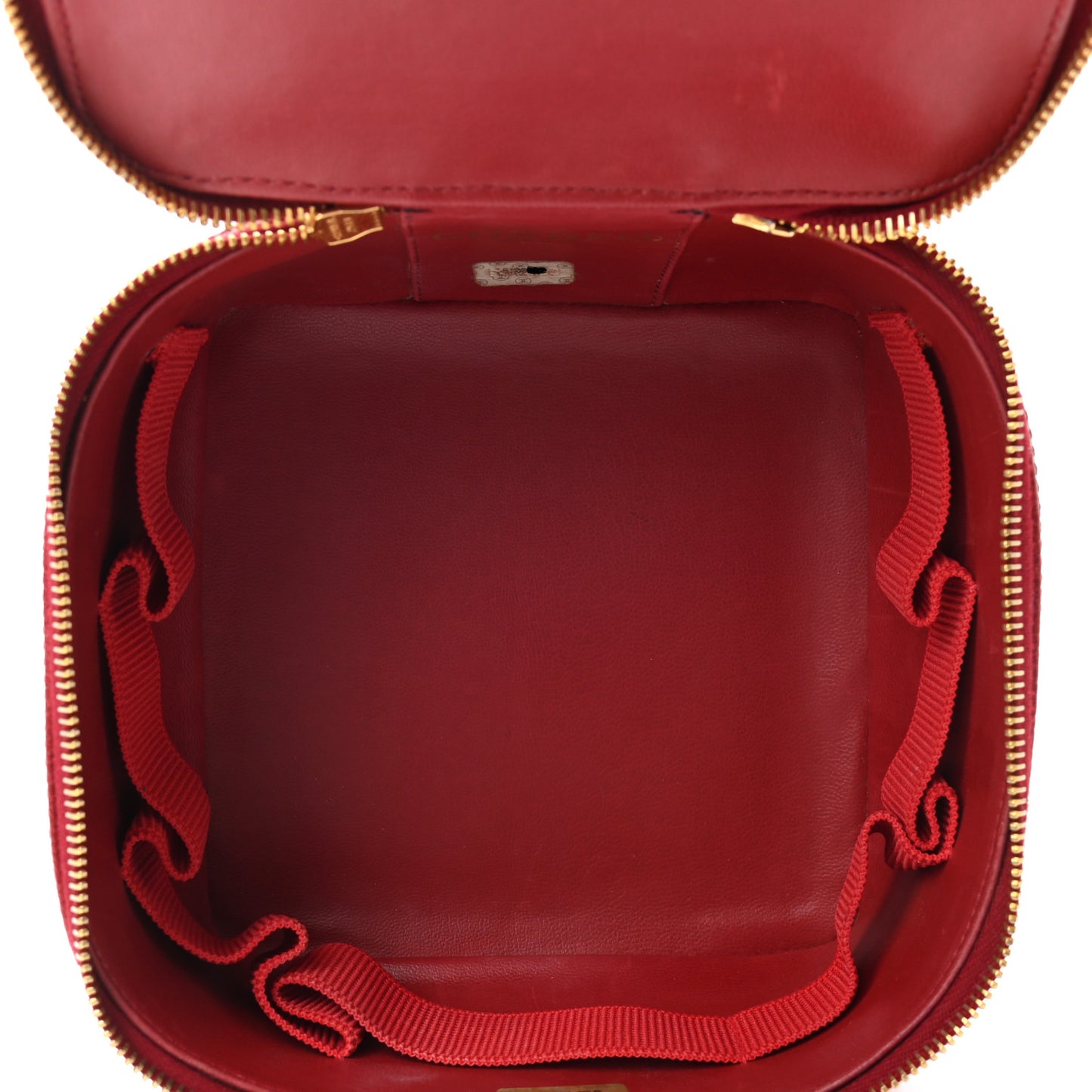 Caviar Vanity Cosmetic Case Red