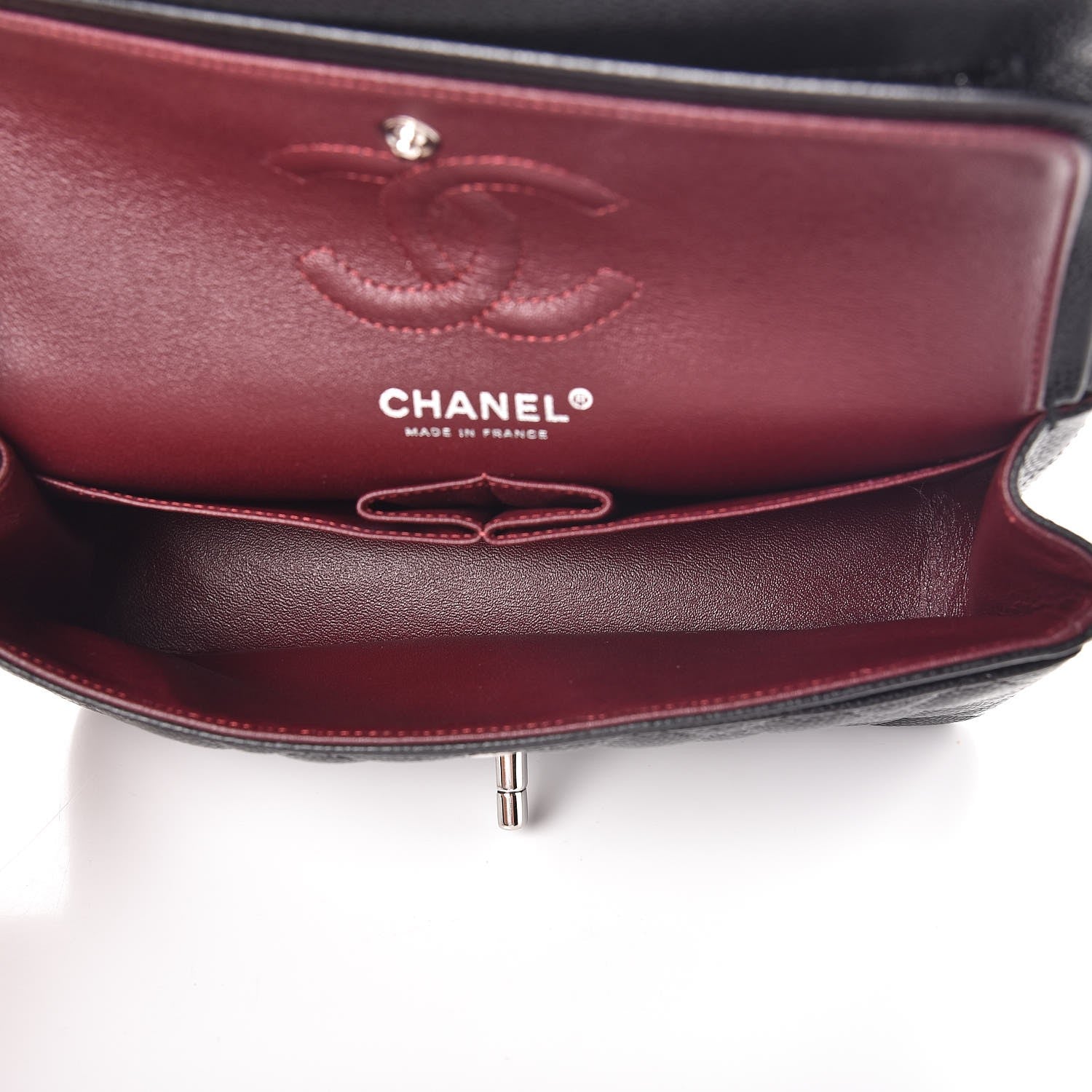 Chanel Caviar Quilted Small Double Flap Black 6 of 9