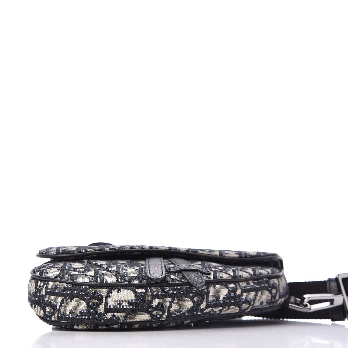 Oblique Mini Saddle Bag Blue