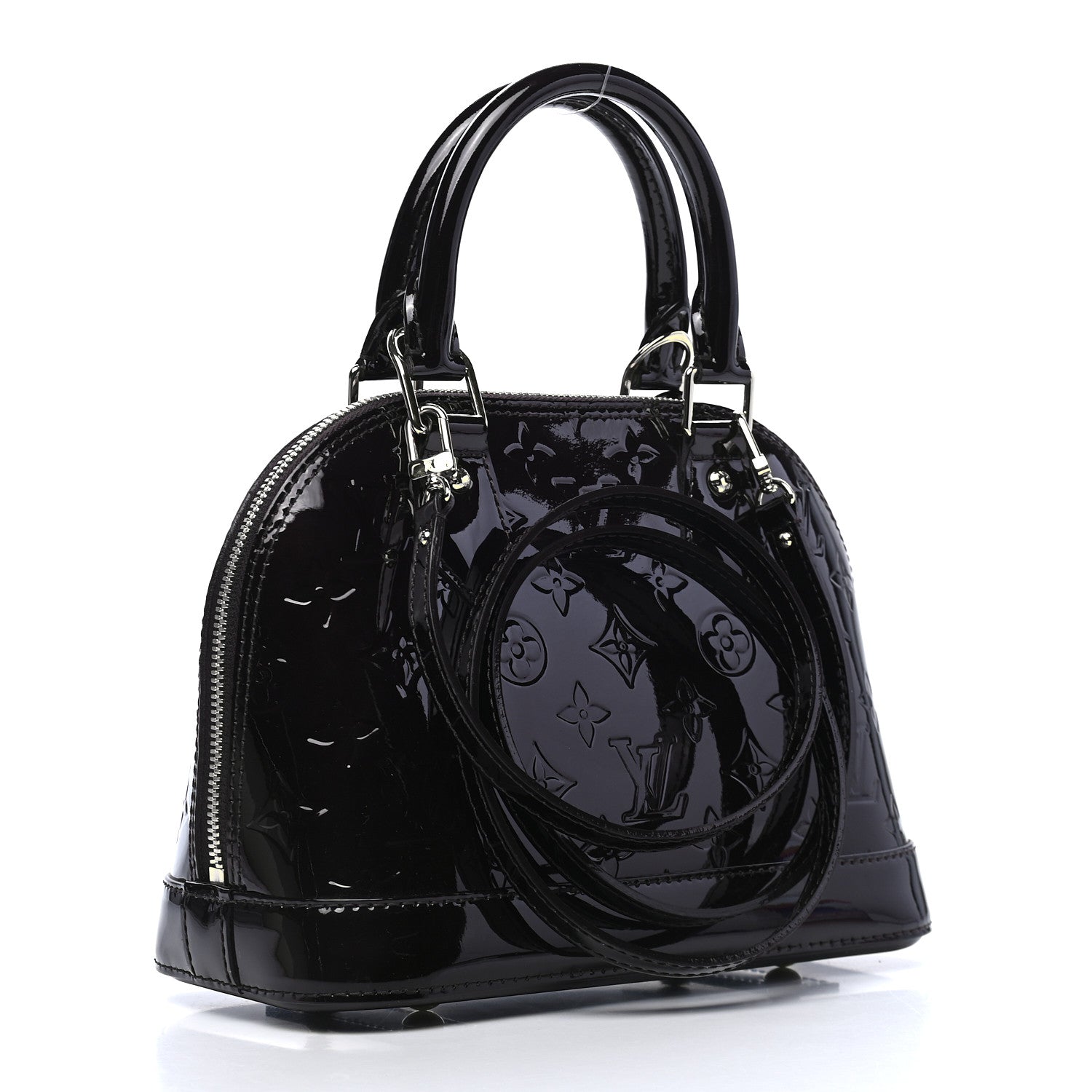 Louis Vuitton Vernis Alma BB Amarante 3 of 9