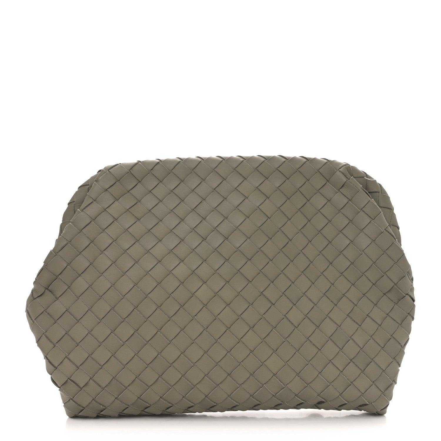 Bottega Veneta Nappa Intrecciato Clutch Limestone 1 of 10
