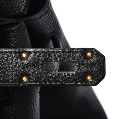 Hermes Togo HAC Birkin 40 Black 10 of 30