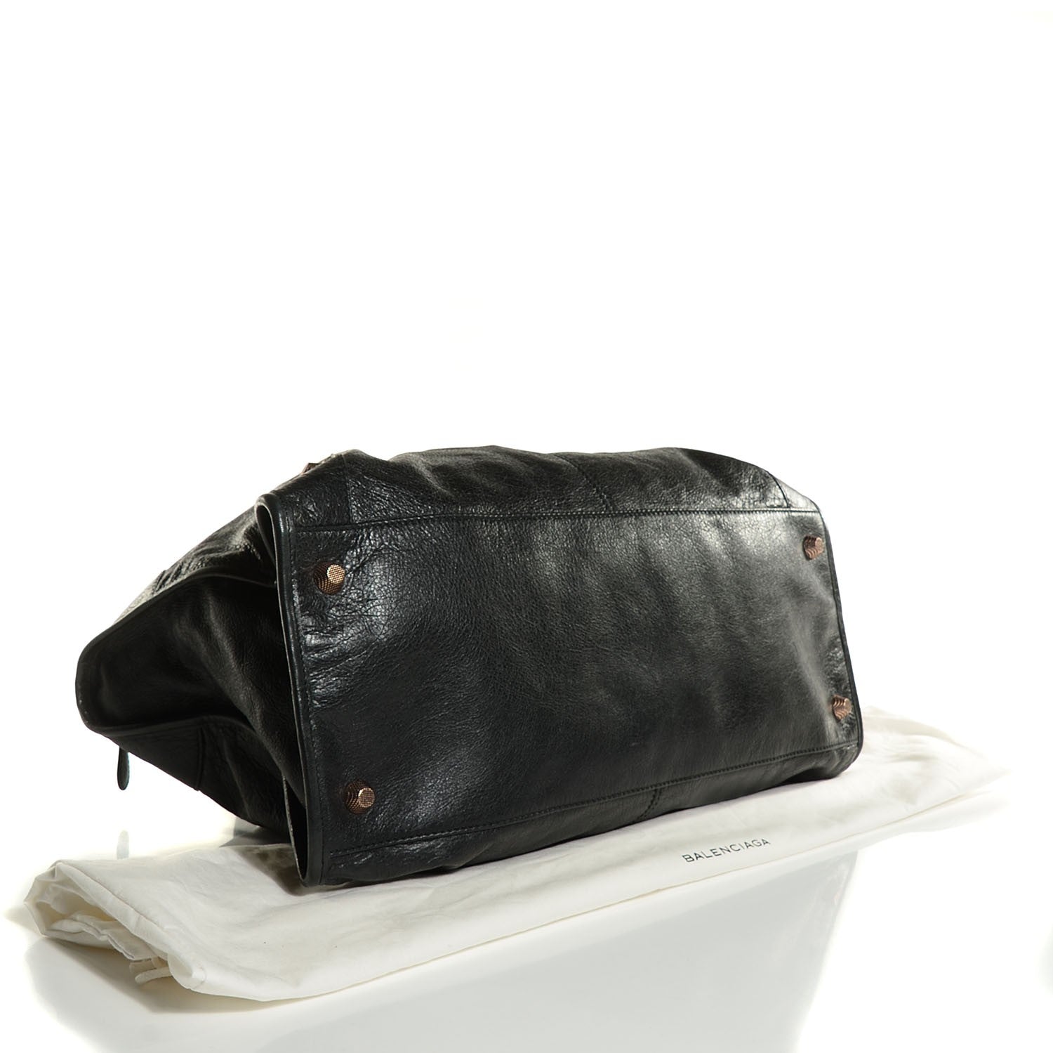 Balenciaga Agneau Giant 12 Rose Gold Hardware Work Black 4 of 11