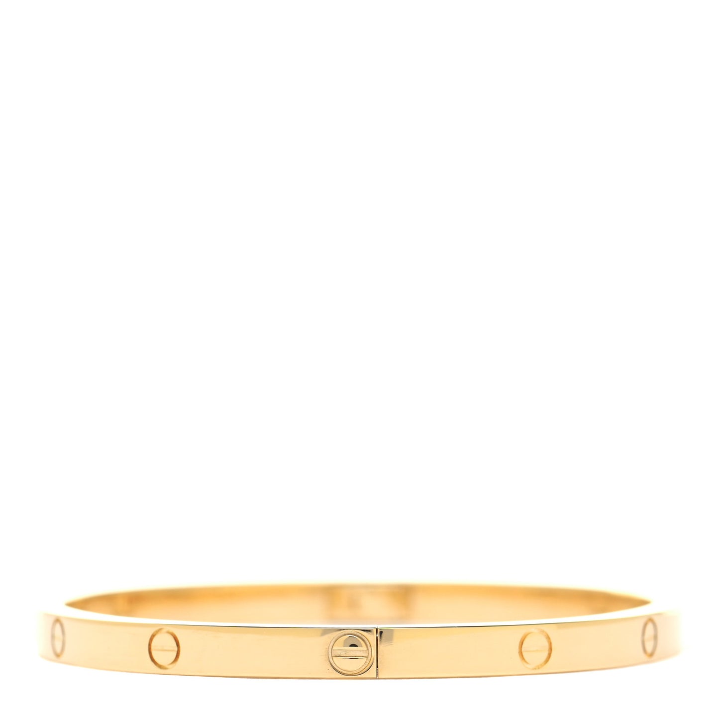 18K Yellow Gold Small LOVE Bracelet 16