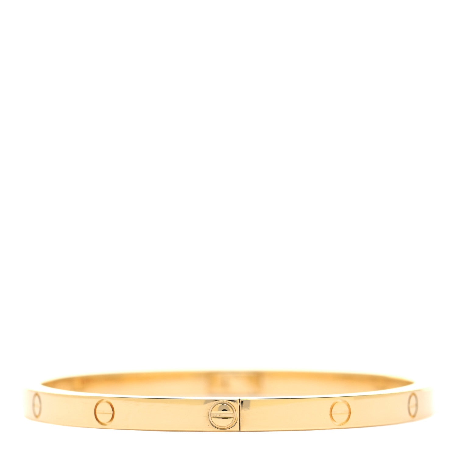 Cartier 18K Yellow Gold Small LOVE Bracelet 16 5 of 6