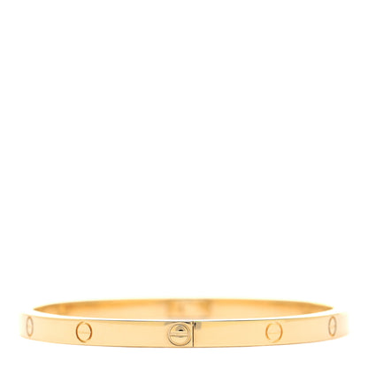 Cartier 18K Yellow Gold Small LOVE Bracelet 16 5 of 6