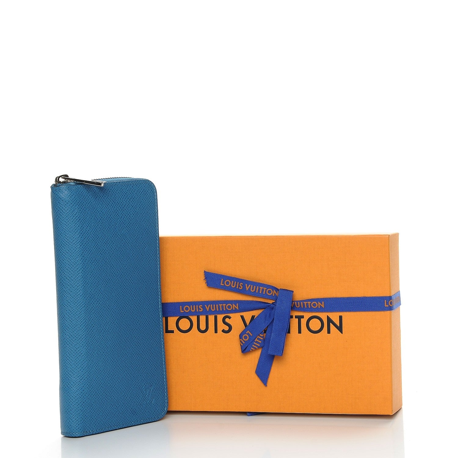 Louis Vuitton Taiga Vertical Zippy Wallet Iceberg 7 of 7