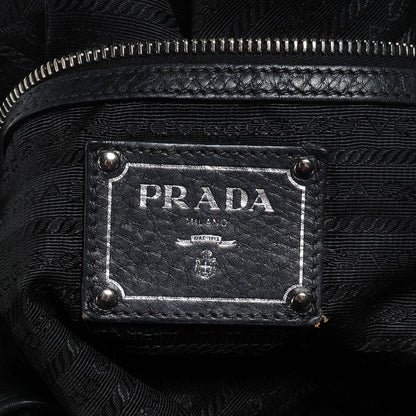 Prada Vitello Daino Tote Nero Black 6 of 11