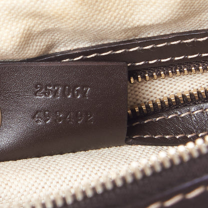 Gucci Monogram Heart GG Lovely Small Boston Dark Brown 8 of 8