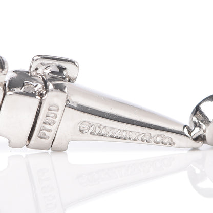 Tiffany Platinum Diamond Jazz Bracelet 4 of 5
