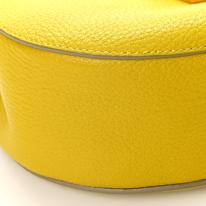 Chloe Grained Lambskin Drew Shoulder Bag Yellow 7 of 8