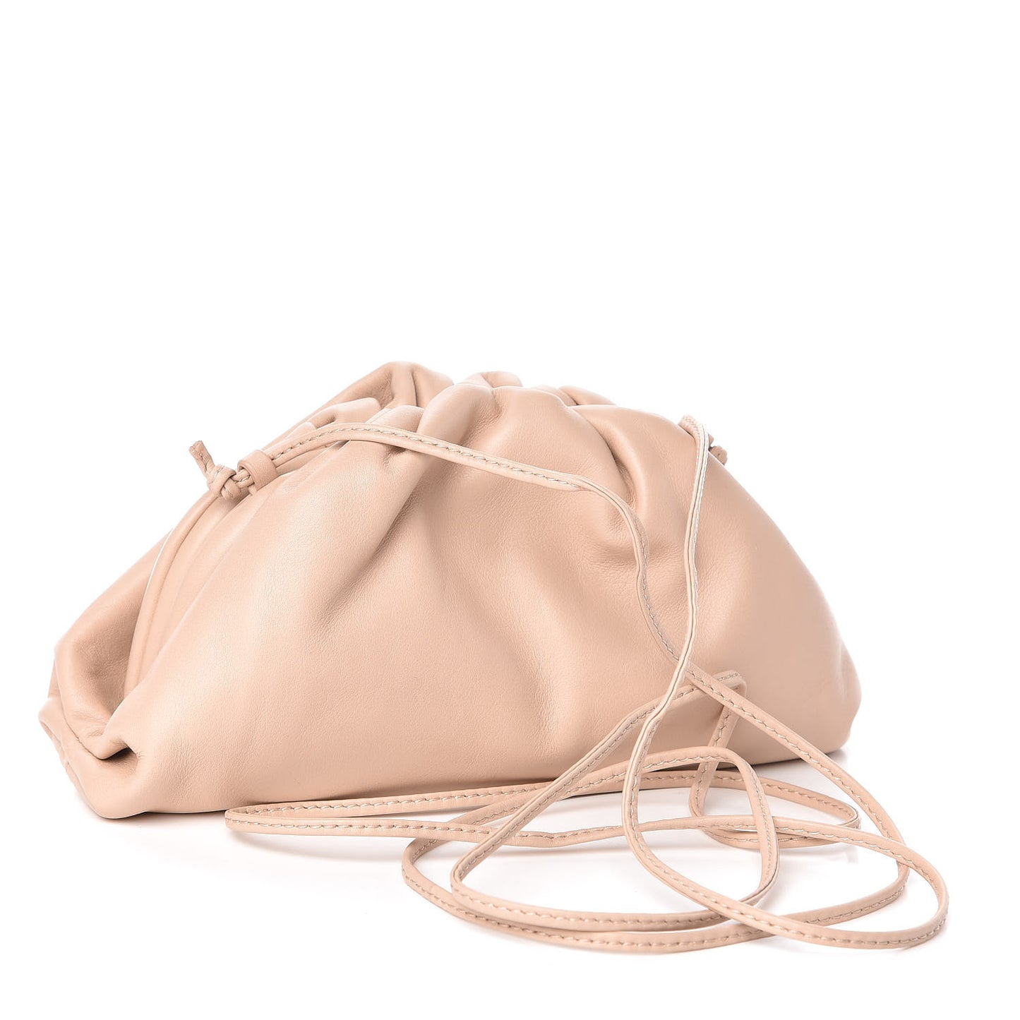 Butter Calfskin The Mini Pouch Nude