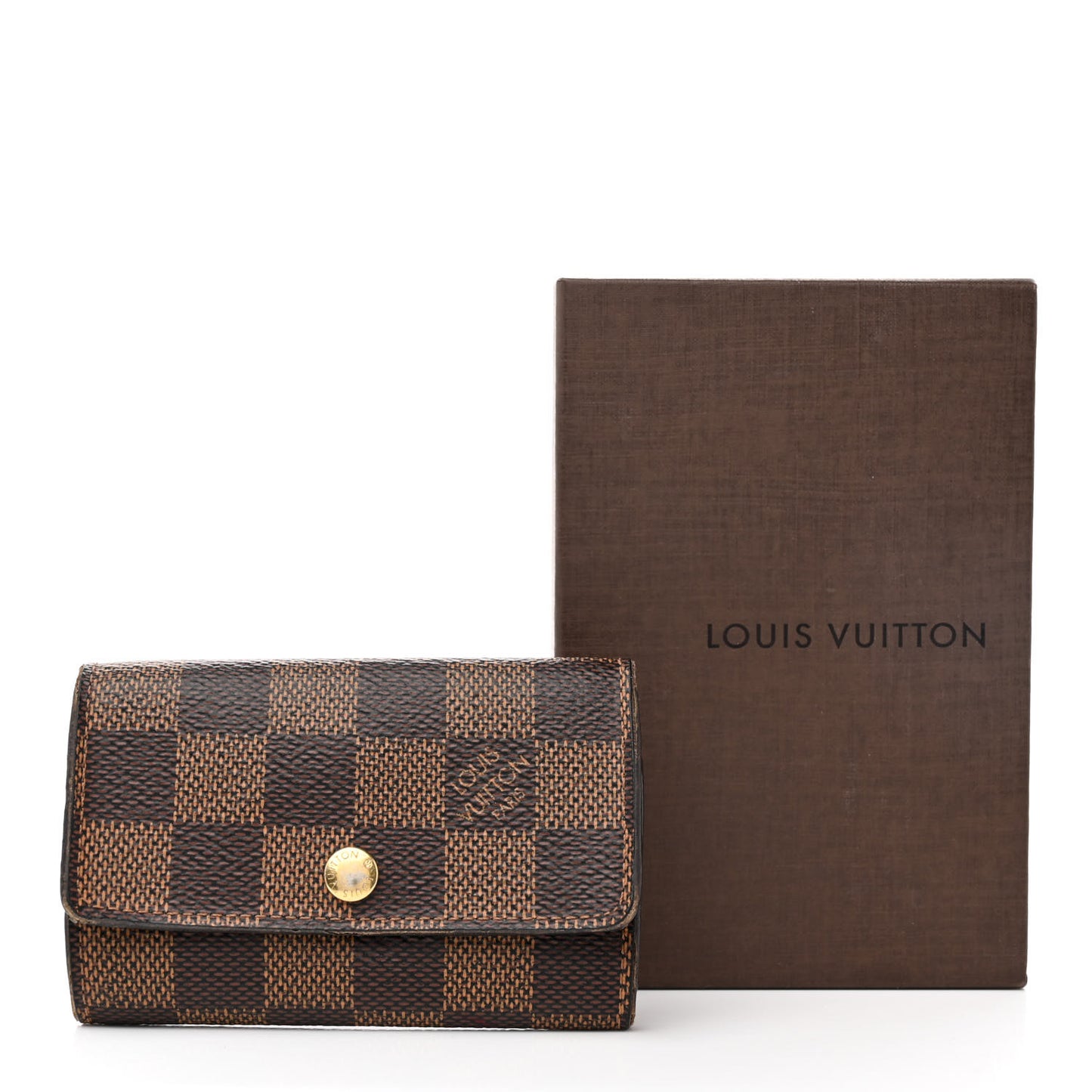 Damier Ebene Multicles 6 Key Holder
