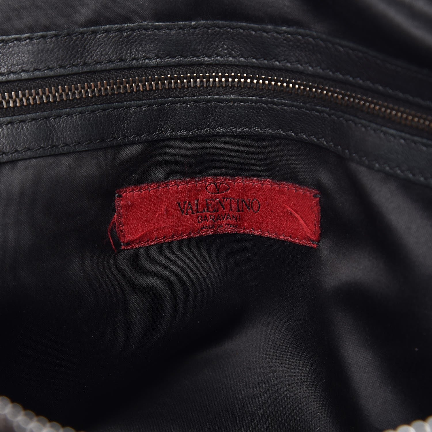 Valentino Garavani Nappa Pleated Petale Dome Tote Black 6 of 10