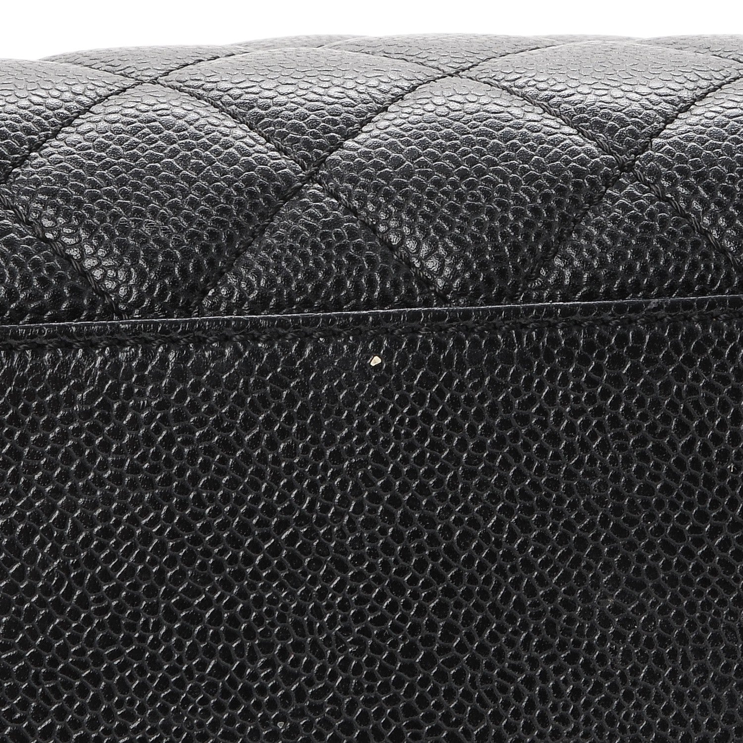 Chanel Caviar Quilted Bowler Black 8 of 8