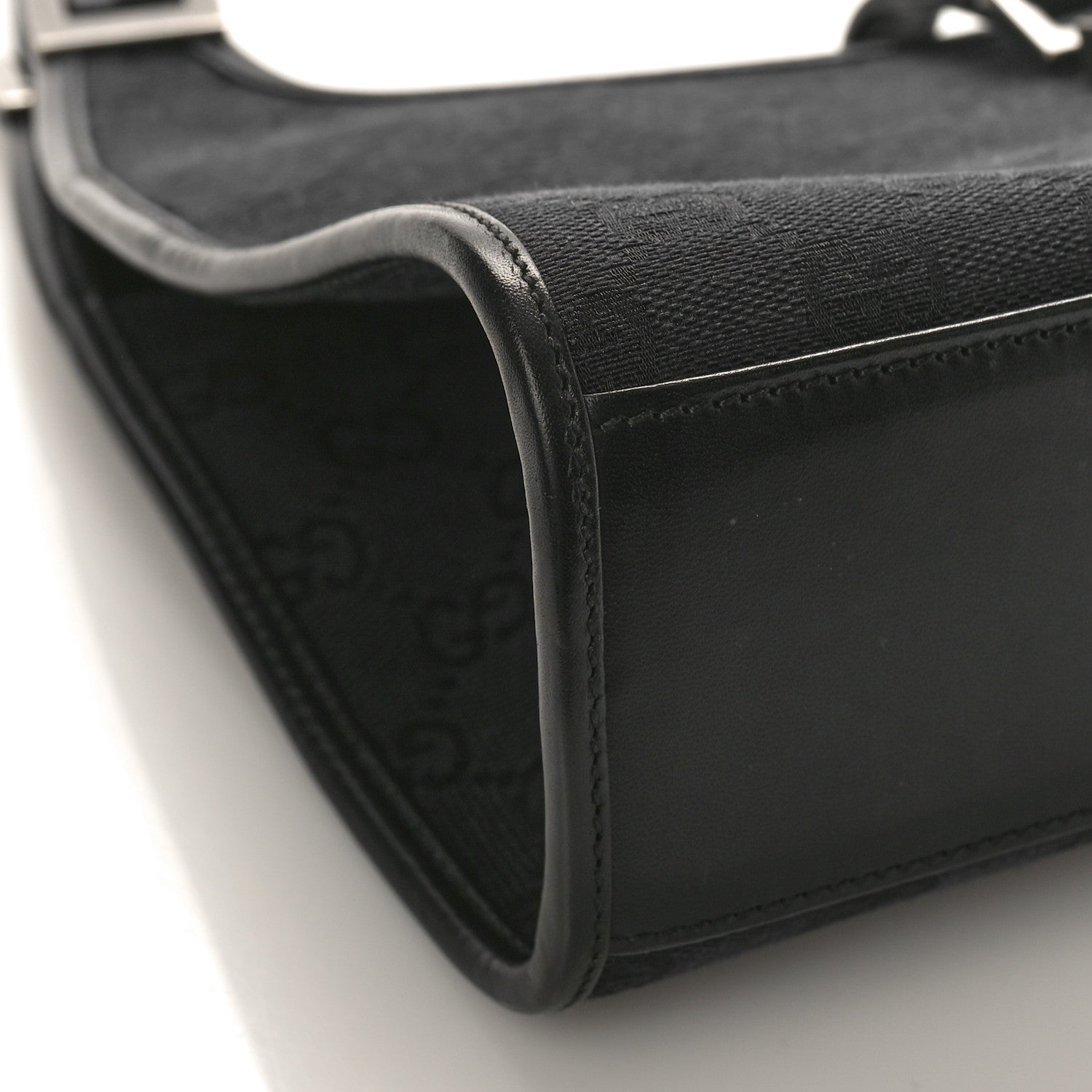 Gucci Monogram Small Bardot Black 8 of 9