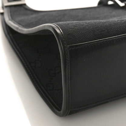 Gucci Monogram Small Bardot Black 8 of 9