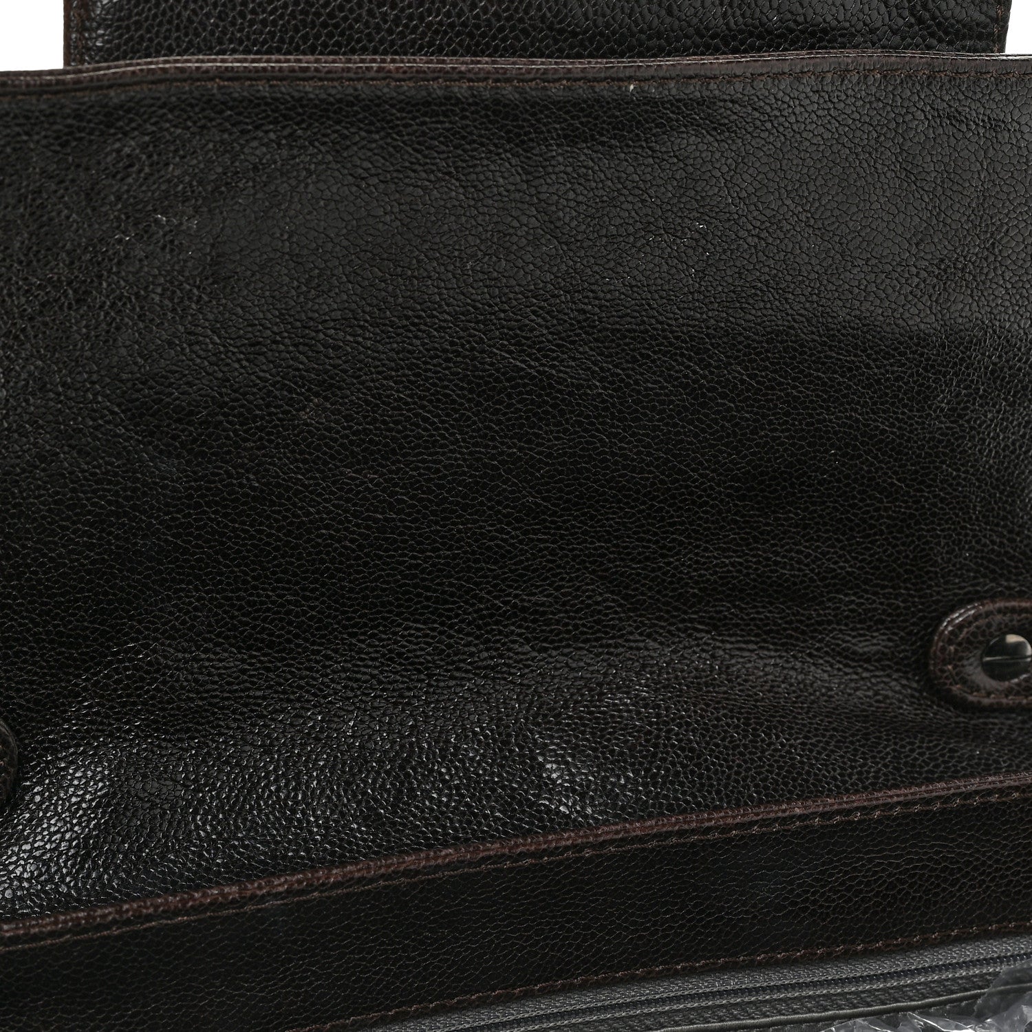 Chanel Glazed Caviar Small Pocket In The City Shoulder Bag Brown 18 of 26
