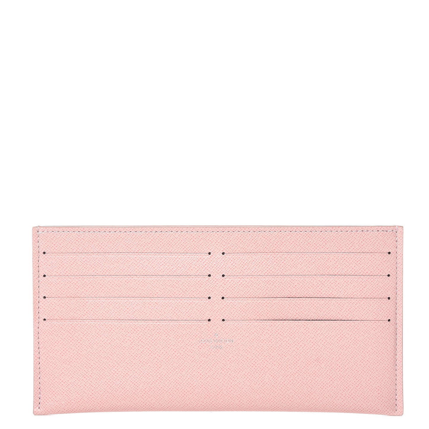 Calfskin Felicie Card Holder Insert Rose Ballerine