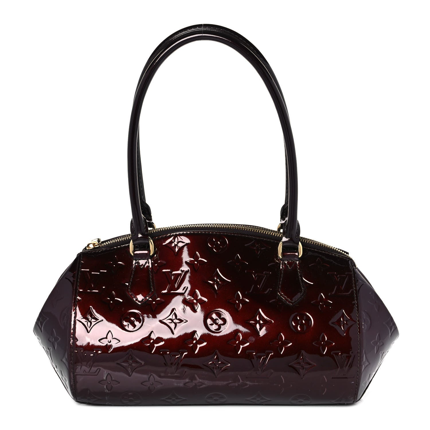Louis Vuitton Vernis Sherwood PM Amarante 1 of 9