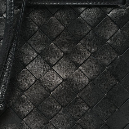 Bottega Veneta Nappa Intrecciato Small Drawstring Bucket Bag Black 7 of 9