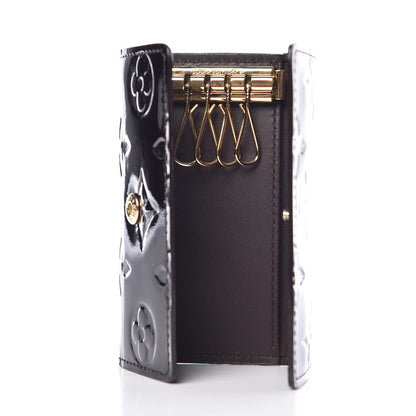 Louis Vuitton Vernis Multicles 4 Key Holder Amarante 5 of 7