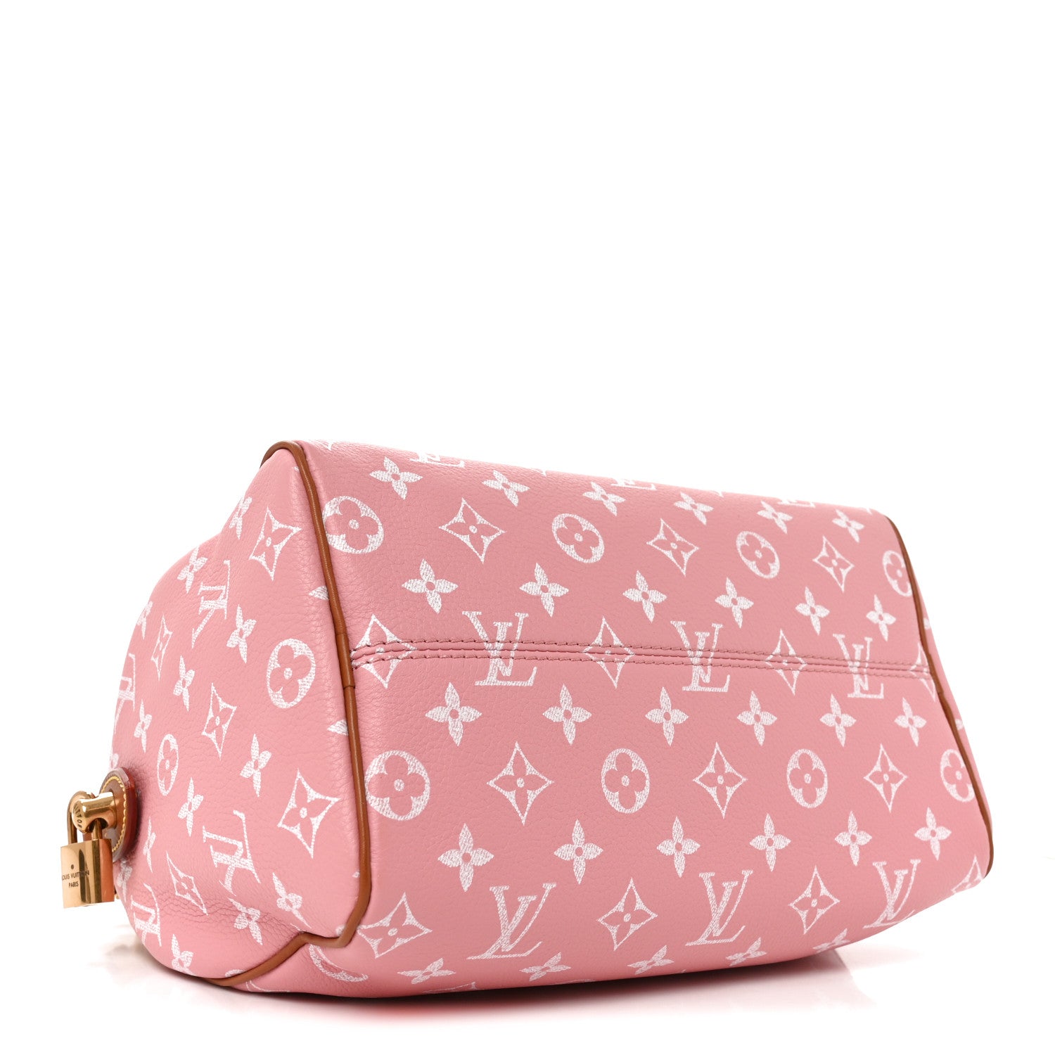 Louis Vuitton Calfskin Monogram Speedy P9 Bandouliere 25 Pink Sakura 4 of 11