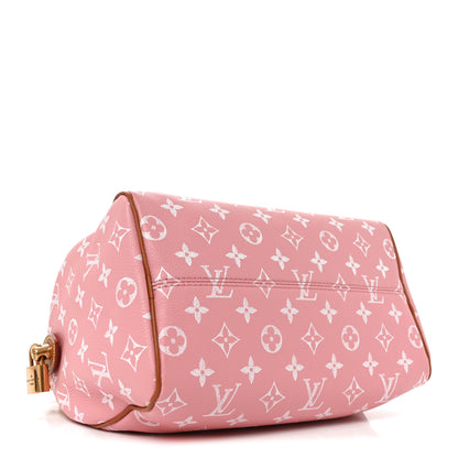 Louis Vuitton Calfskin Monogram Speedy P9 Bandouliere 25 Pink Sakura 4 of 11