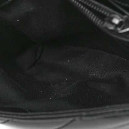 Saint Laurent Calfskin Y Quilted Monogram Monochrome Small Loulou Chain Satchel Black 14 of 15