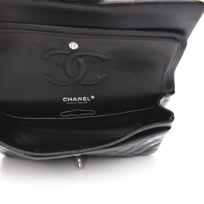 Chanel Patent Quilted Medium Double Flap Black 5 of 13