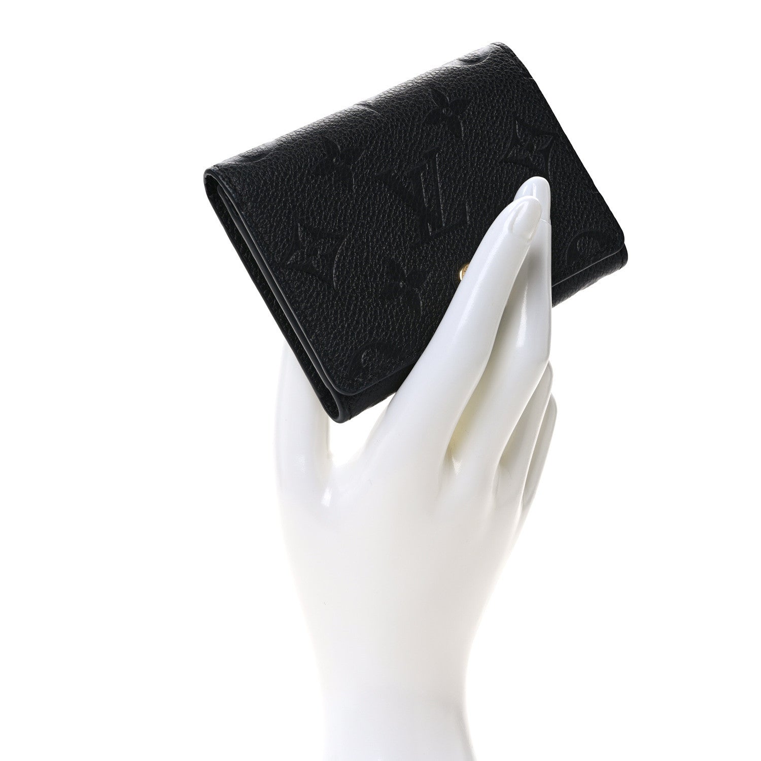 Louis Vuitton Empreinte Business Card Holder Black 2 of 7