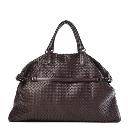 Bottega Veneta Nappa Intrecciato Maxi Convertible Tote Ebano 1 of 10