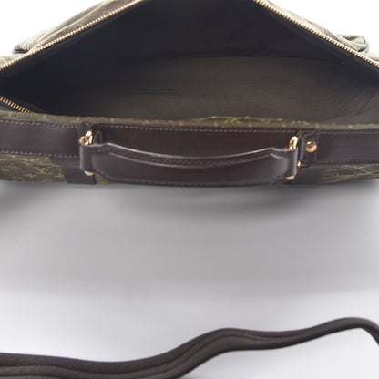 Louis Vuitton Mini Monogram Denise Kaki 7 of 16