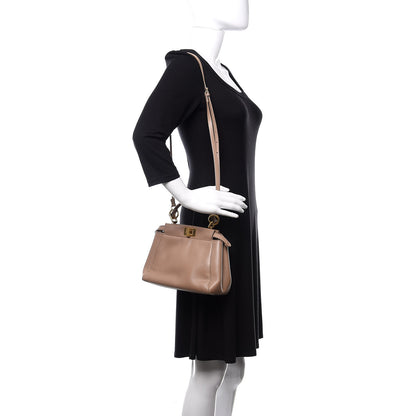 Fendi Nappa Mini Peekaboo Iconic Satchel Ratmusquet 2 of 10