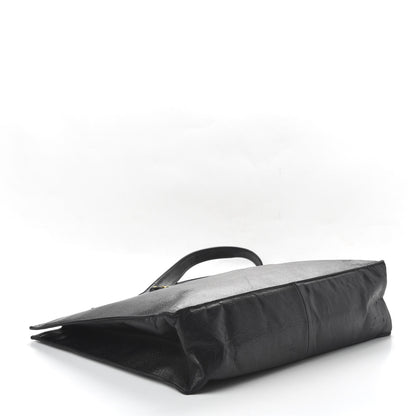 Chanel Caviar CC Tote Black 4 of 11