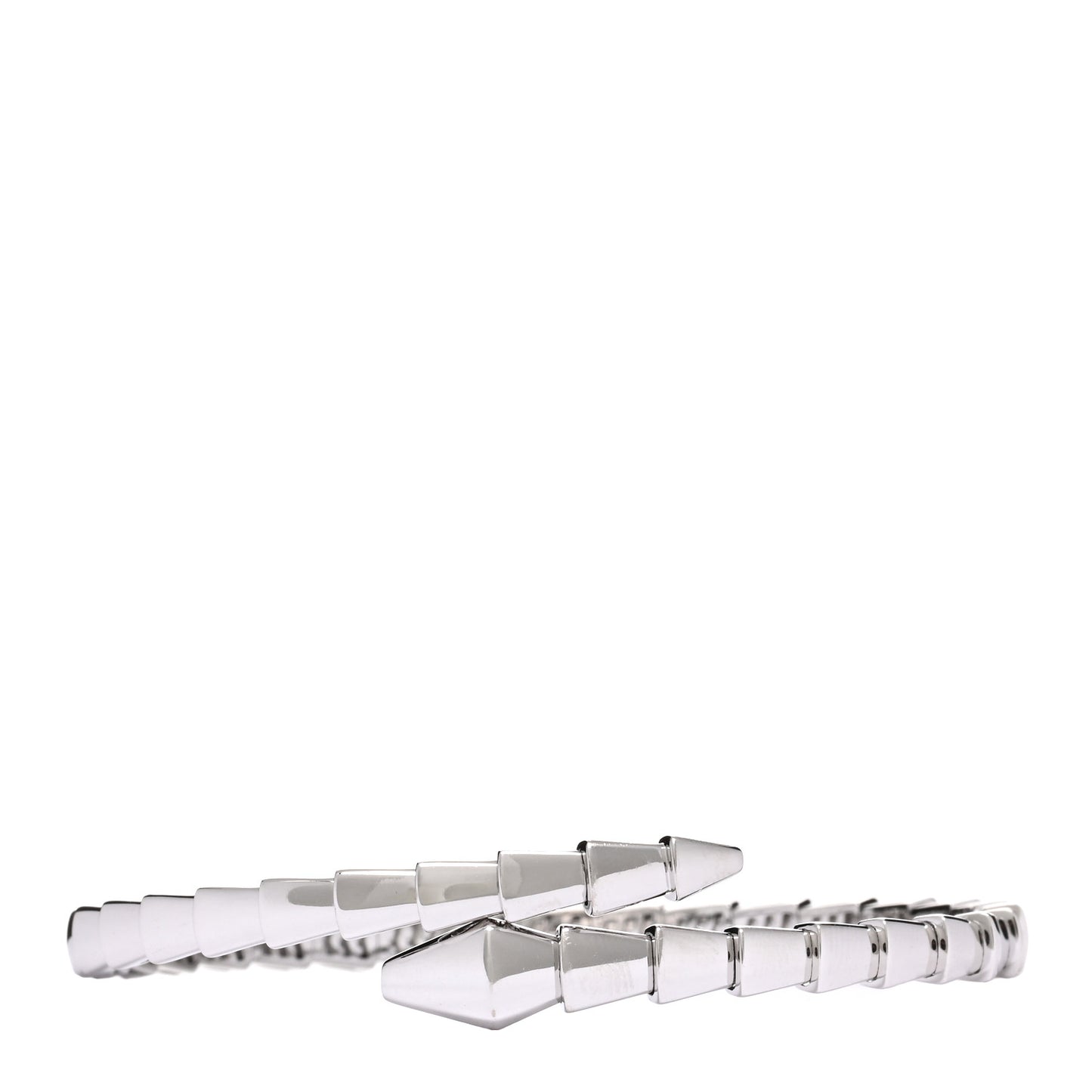 18K White Gold Serpenti Viper Bracelet M