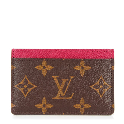Louis Vuitton Monogram Card Holder Fuchsia 1 of 7