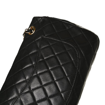 Chanel Lambskin Quilted Single Flap Black 11 of 15