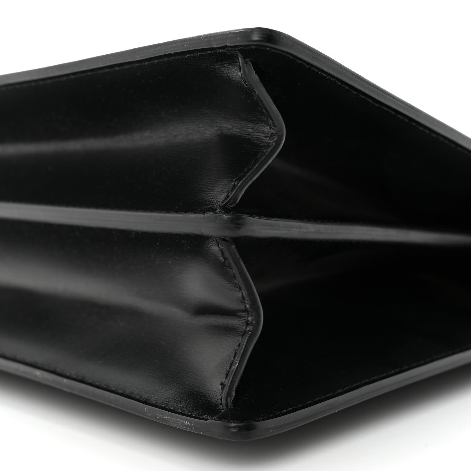 Celine Box Calfskin Medium Clasp Bag Black 11 of 17