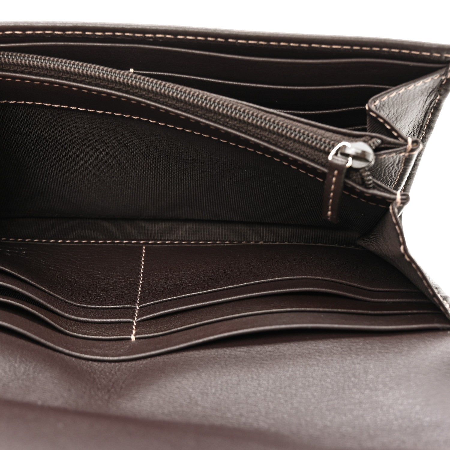 Gucci Monogram Lovely Heart Continental Wallet Brown 6 of 8