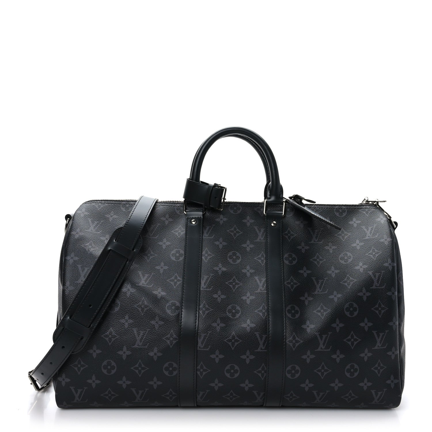 Louis Vuitton Monogram Eclipse Keepall Bandouliere 45 1 of 9