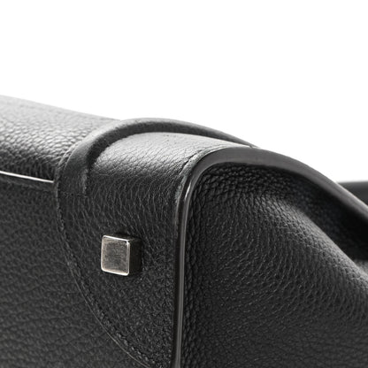 Celine Drummed Calfskin Mini Luggage Black 8 of 19