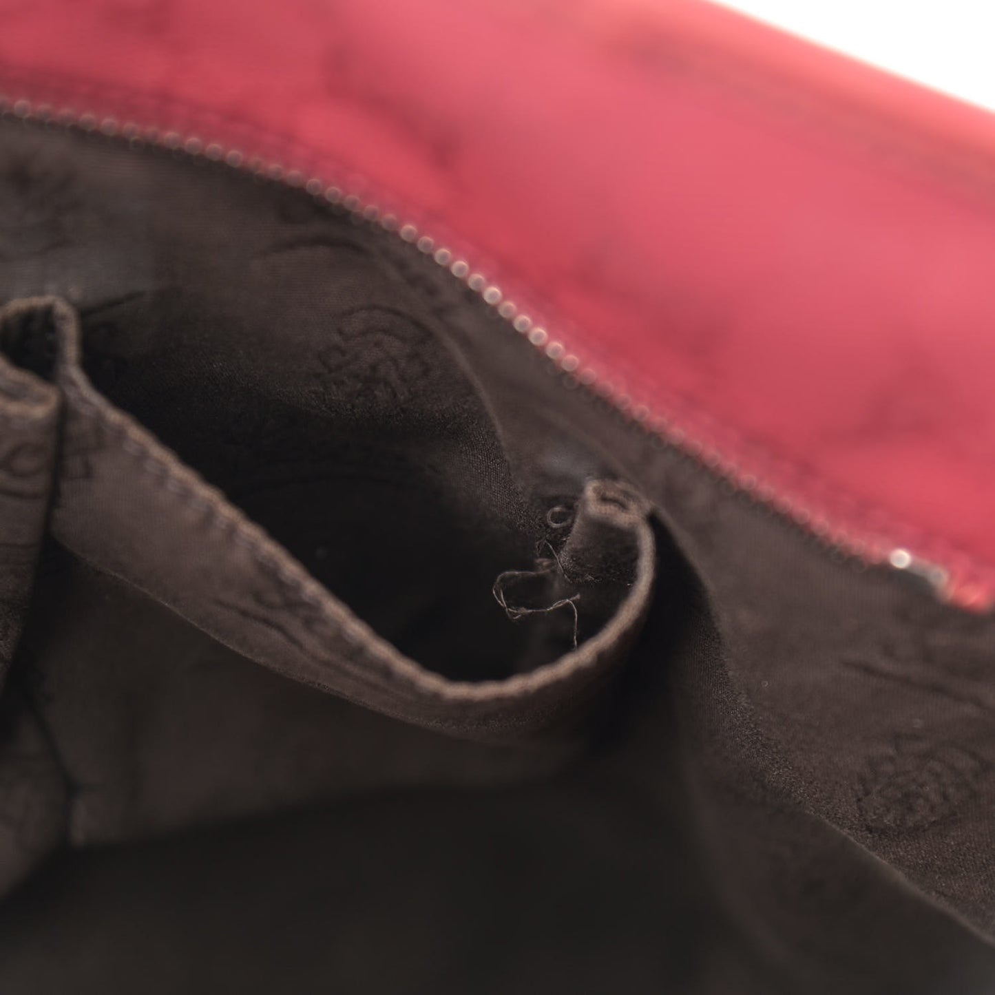 Imprime Monogram Medium Zippered Shopping Tote Rose Blush