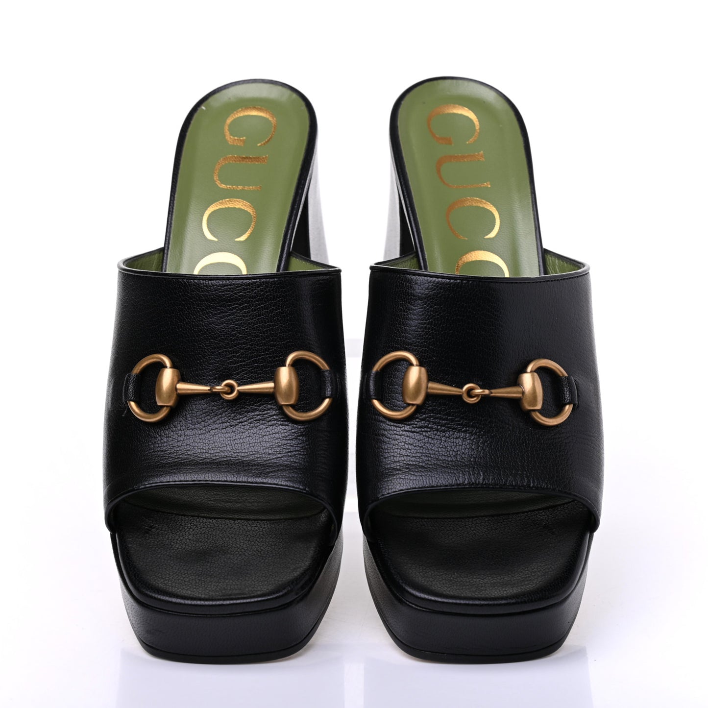 Granada Kid Houdan Platform Slide Sandals 38.5 Black