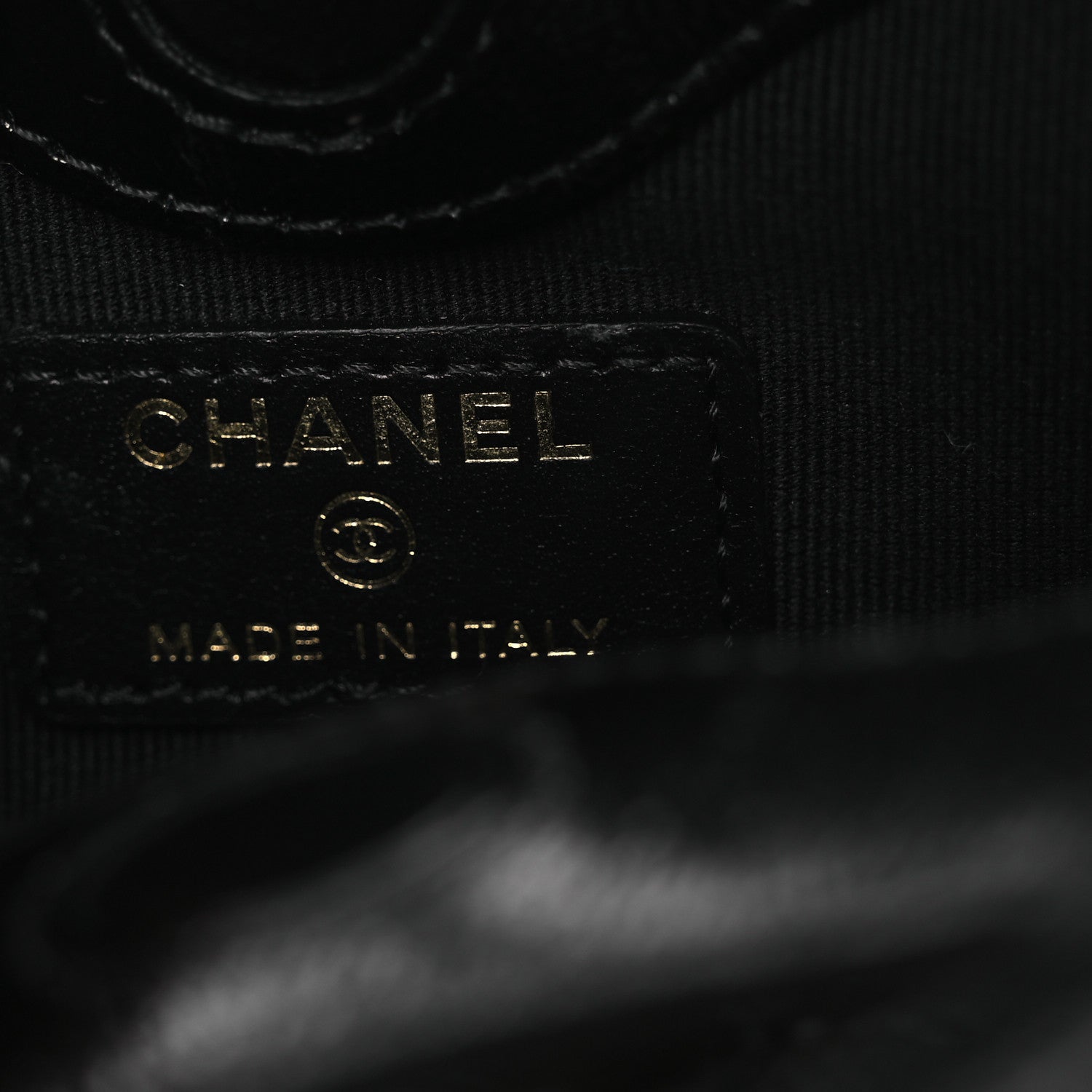 Chanel Shiny Lambskin Quilted Micro 31 Clutch With Chain Black 6 of 10