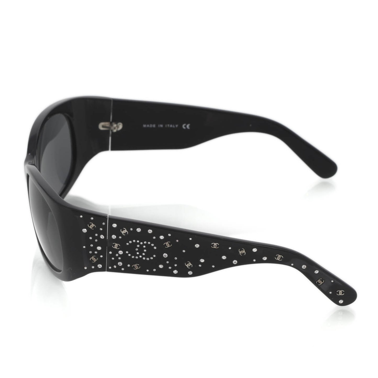Swarovski Crystal CC Logo Sunglasses 5134 B
