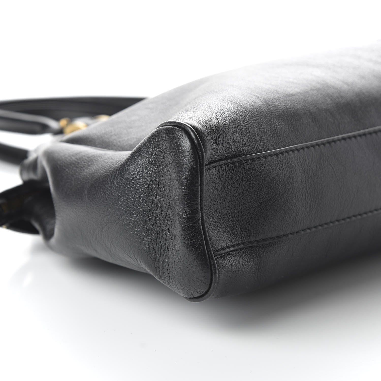 Gucci Calfskin Medium Re(Belle) Top Handle Bag Black 6 of 10